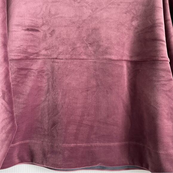 Prana Pheonix pullover funnel neck velour top with kangaroo pocket size medium - Picture 11 of 12